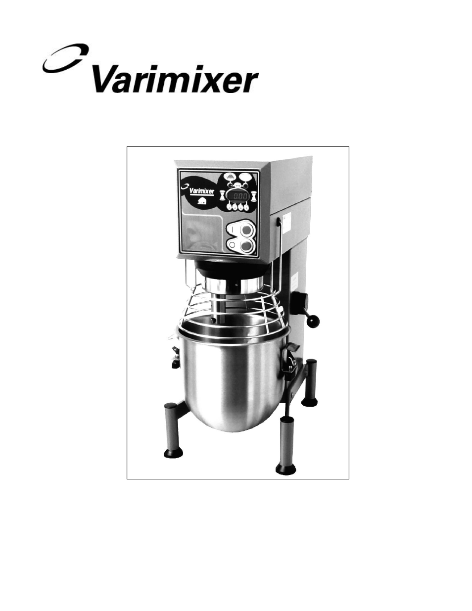 Varimixer W20D User Manual | 28 pages