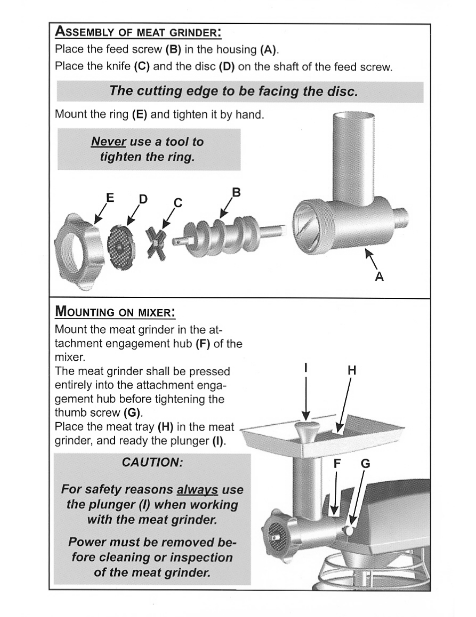 Varimixer Enodis 304 User Manual | Page 2 / 4