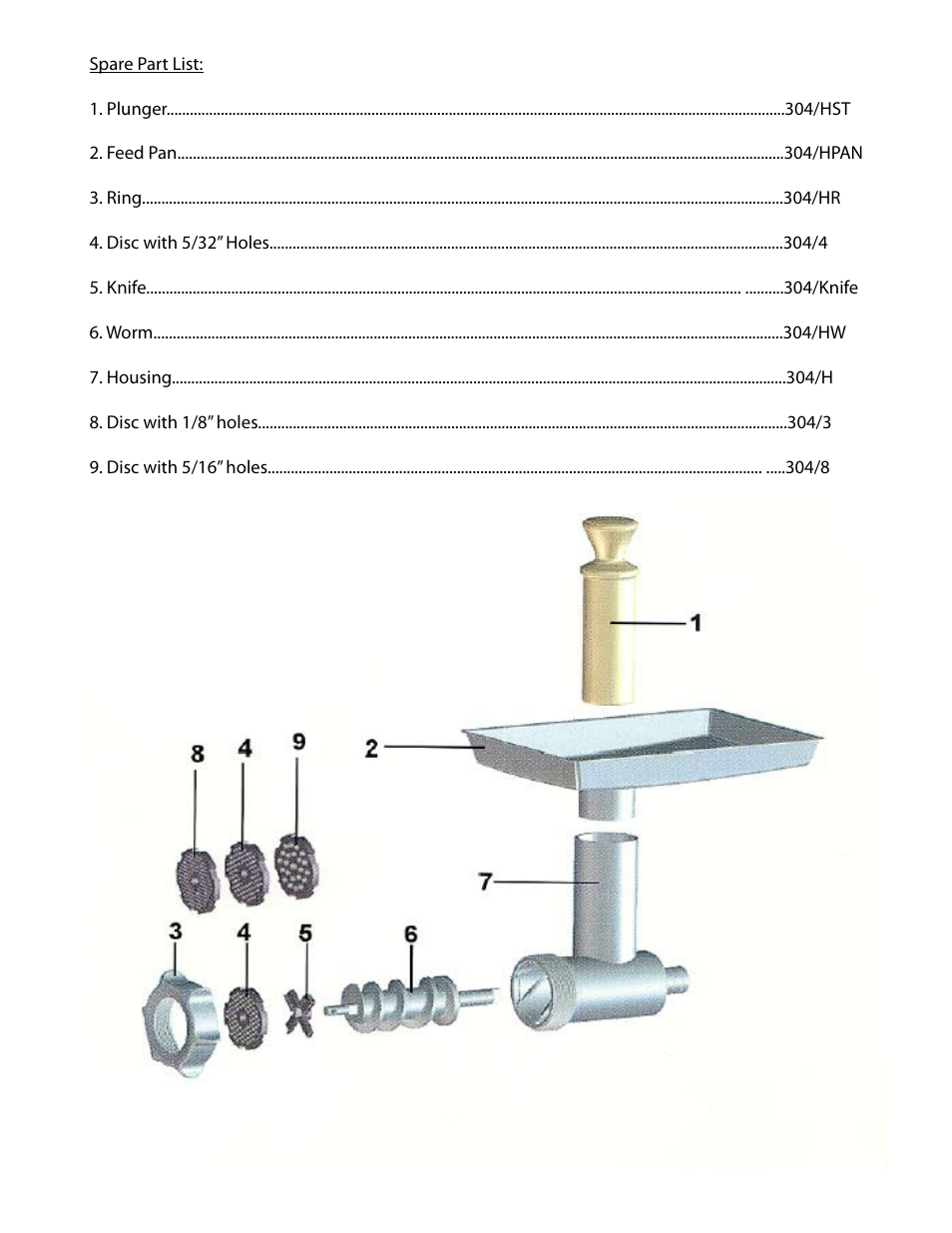 Varimixer Enodis 304 User Manual | Page 4 / 4