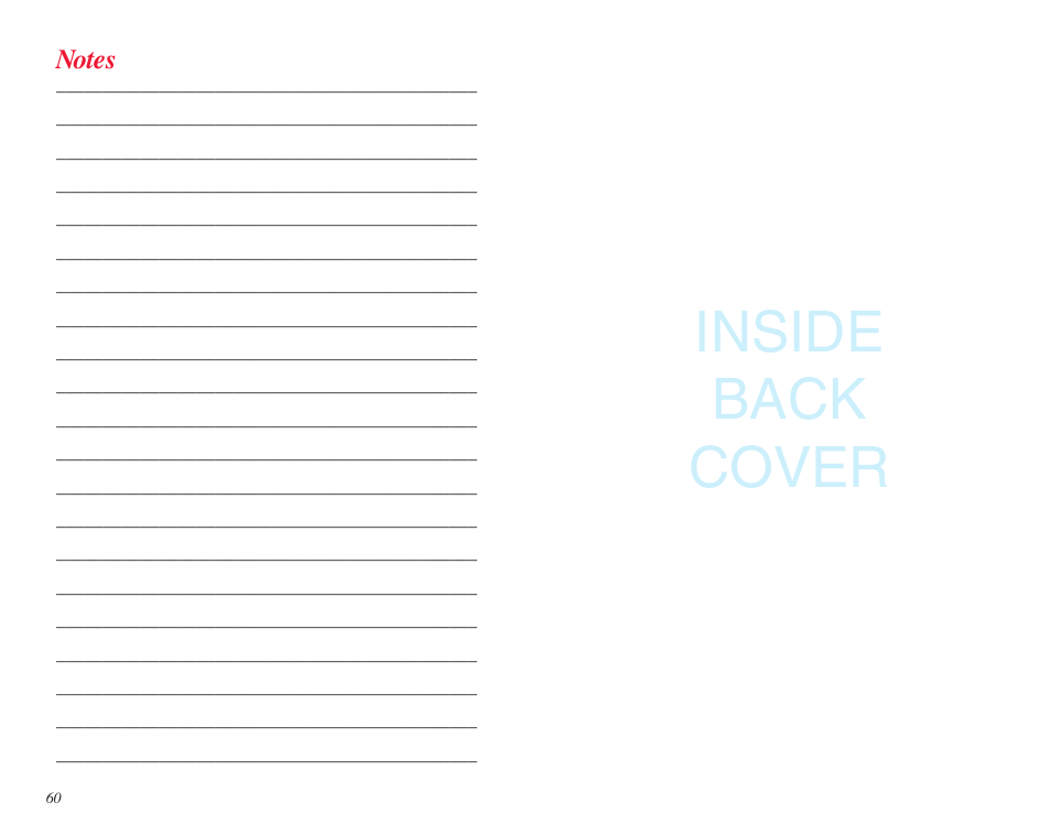 Inside back cover | Verizon DMS 100 User Manual | Page 32 / 33