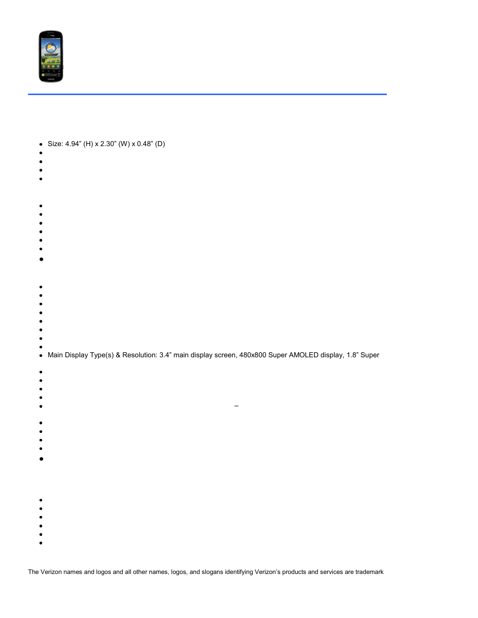 Samsung continuum | Verizon 8703E User Manual | Page 48 / 59