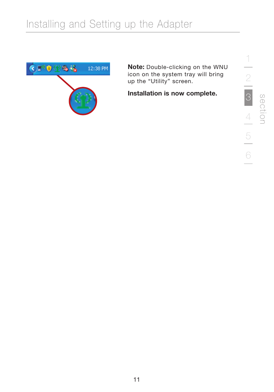 Installing and setting up the adapter | Verizon VZ4050 User Manual | Page 13 / 40