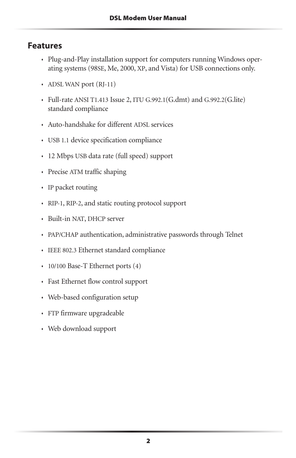 Features | Verizon GT701C User Manual | Page 5 / 101