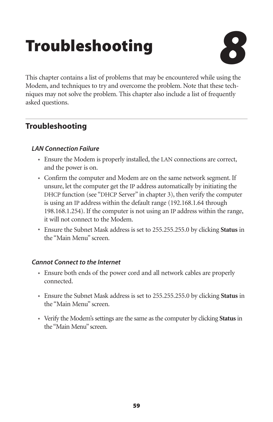 Troubleshooting | Verizon GT701C User Manual | Page 62 / 101