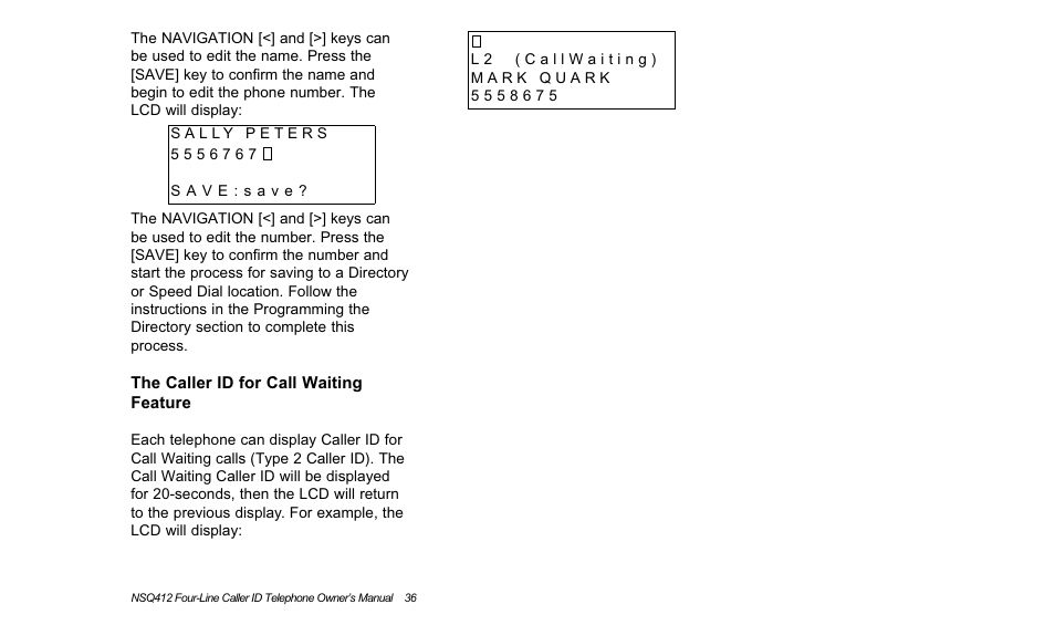 Verizon NSQ412 User Manual | Page 39 / 57