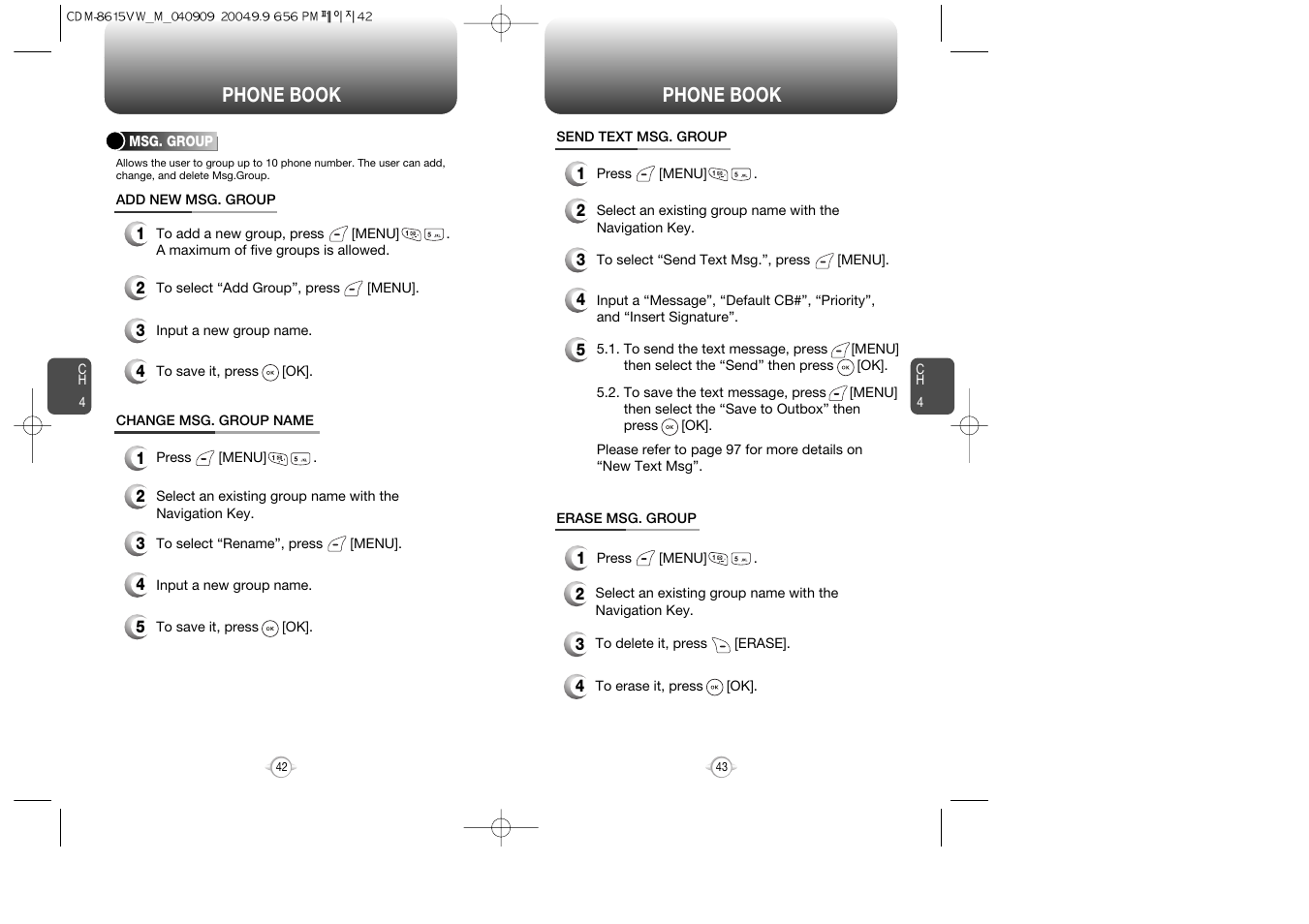 Verizon CDM8615 User Manual | Page 23 / 67