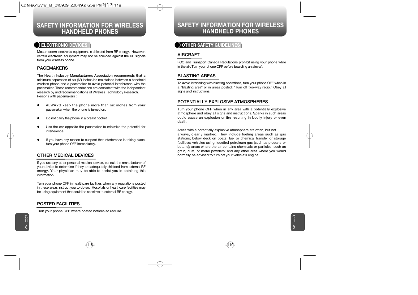 Verizon CDM8615 User Manual | Page 61 / 67