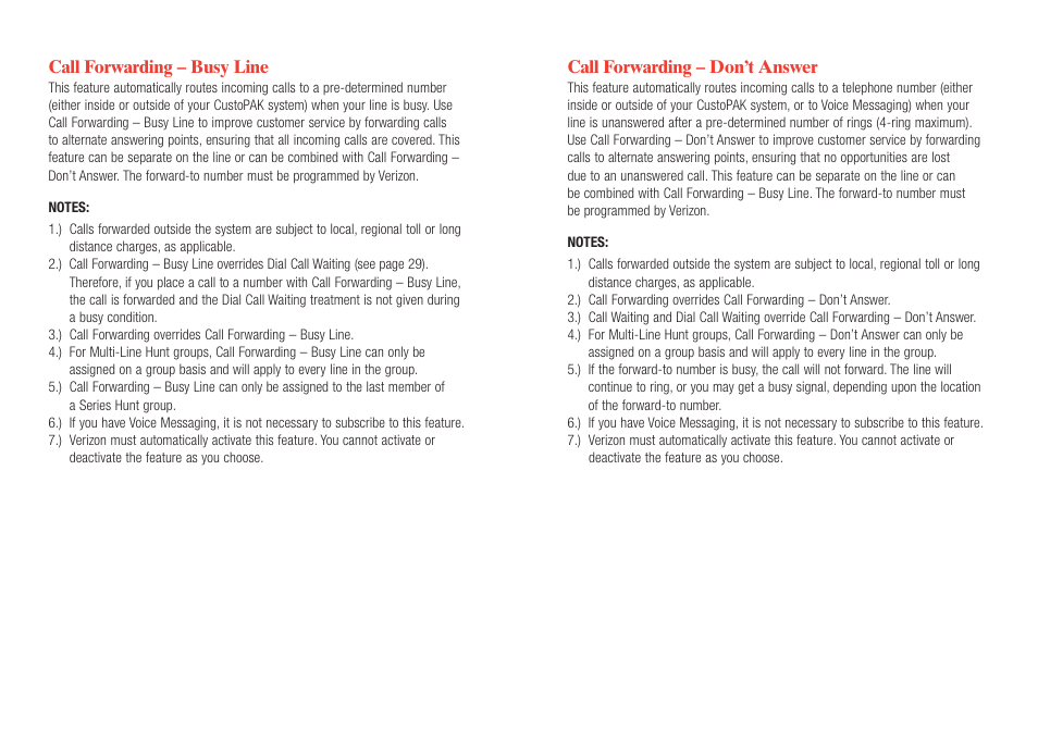 Verizon CustoPAK User Manual | Page 13 / 30