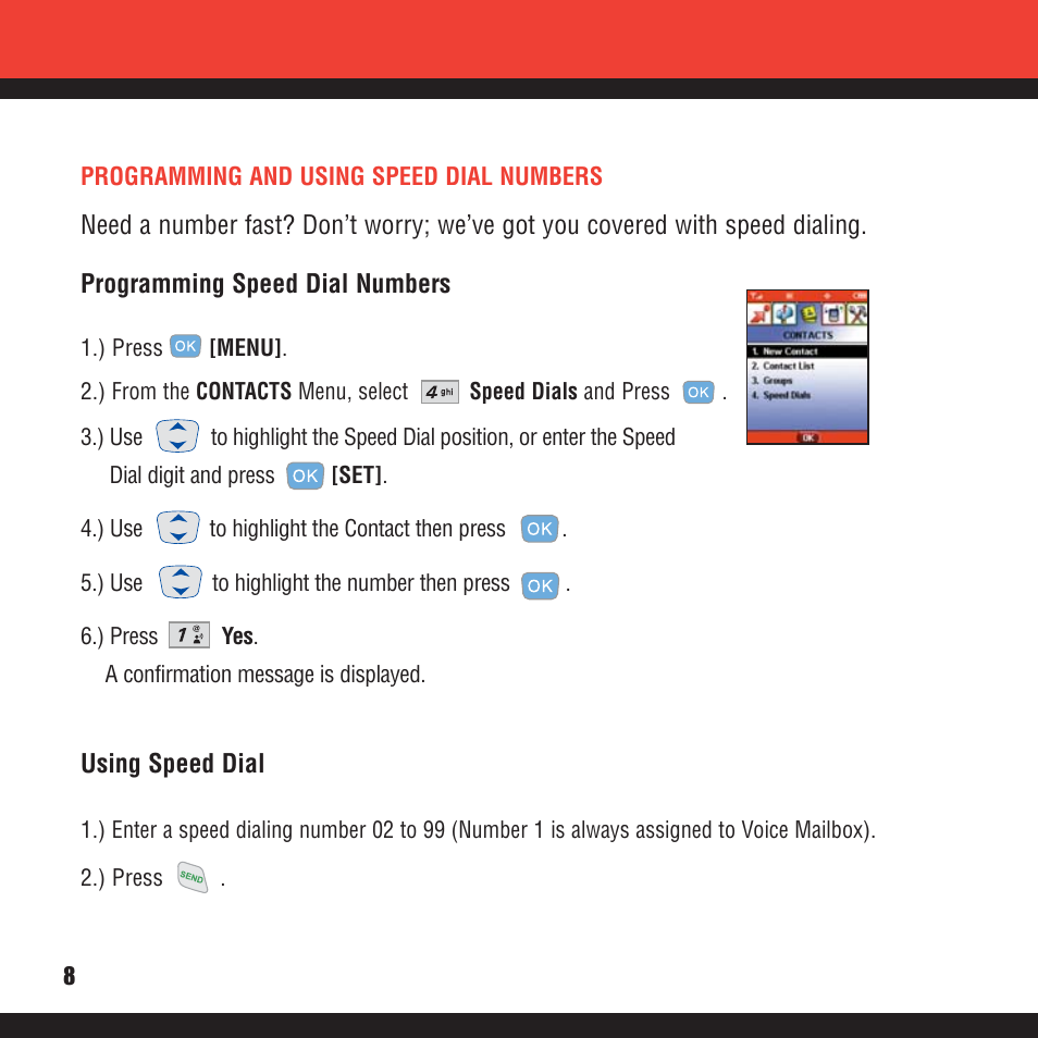 Verizon V CAST MUSIC VX8100 User Manual | Page 10 / 86