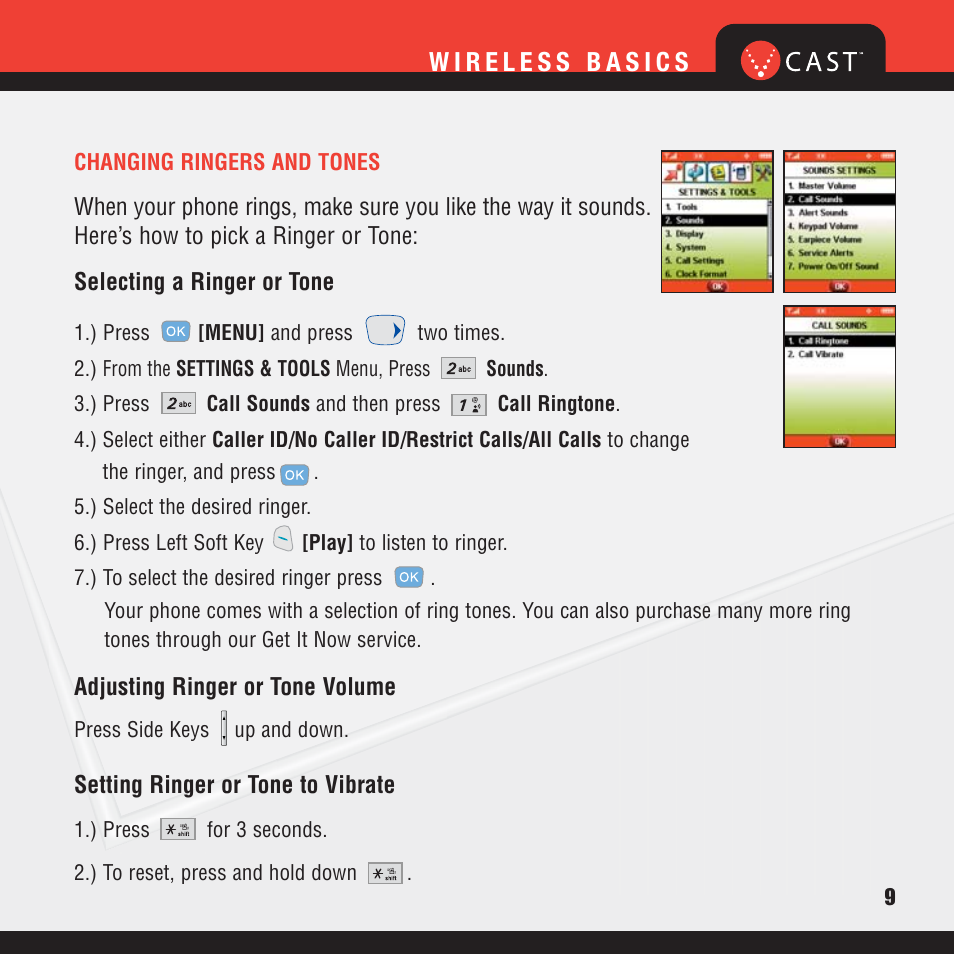 Verizon V CAST MUSIC VX8100 User Manual | Page 11 / 86