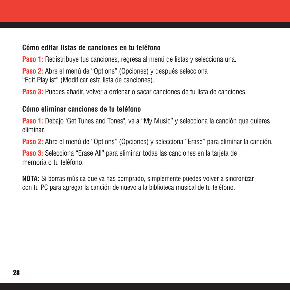 Verizon V CAST MUSIC VX8100 User Manual | Page 72 / 86