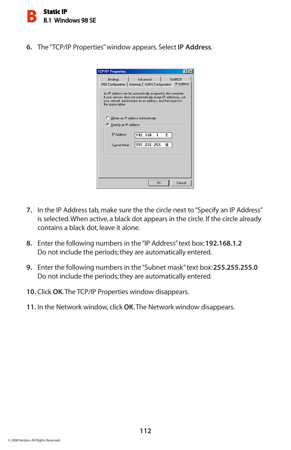 Verizon GT704WGB User Manual | Page 113 / 144