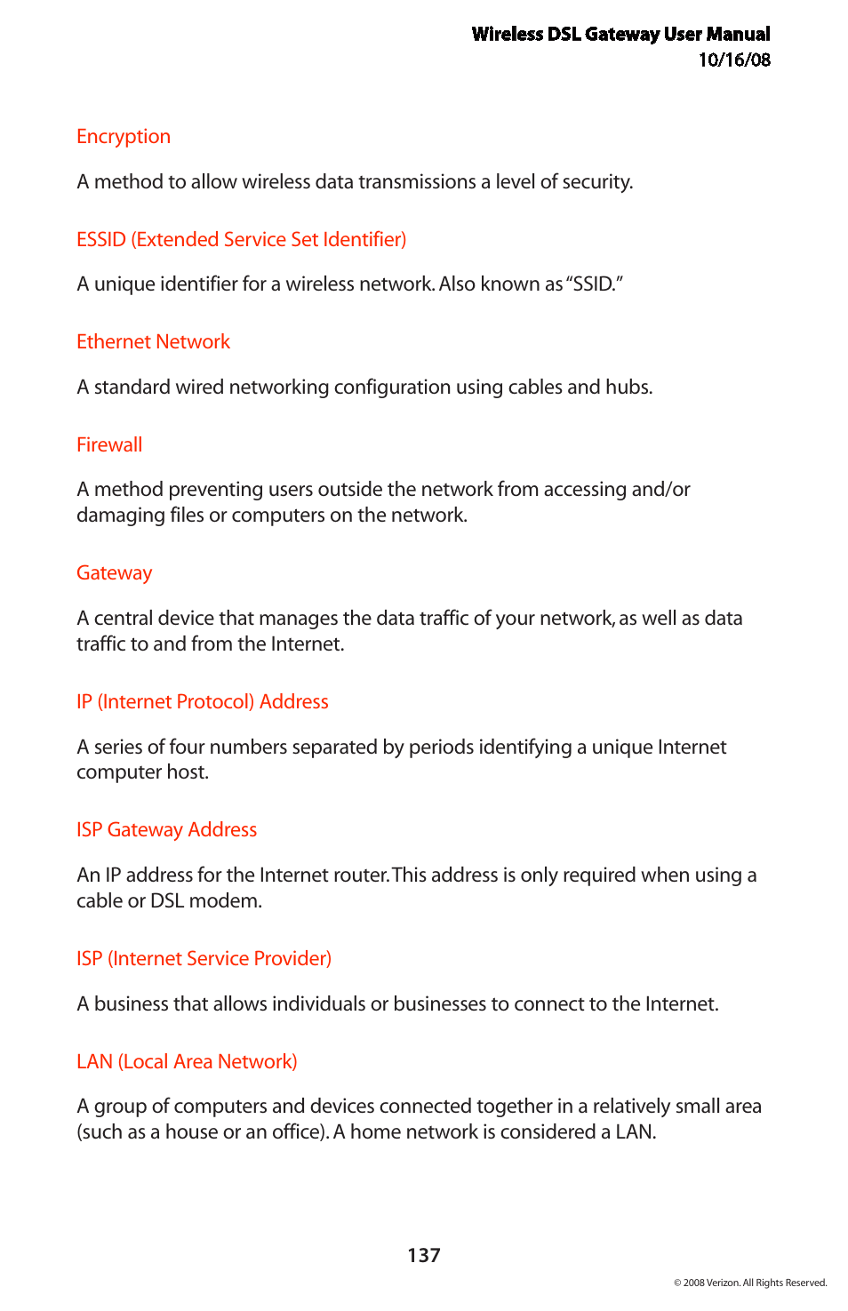 Verizon GT704WGB User Manual | Page 138 / 144