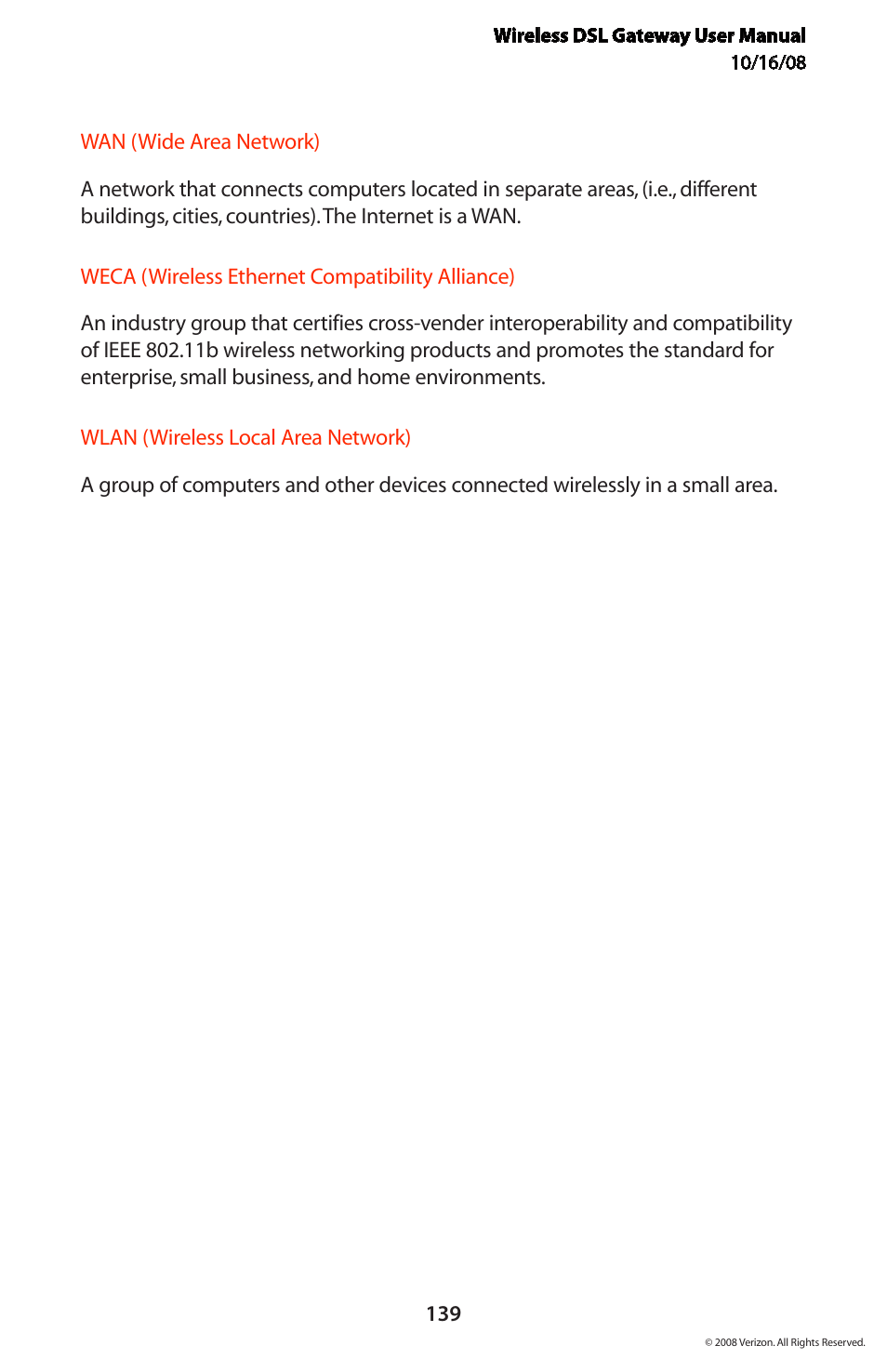 Verizon GT704WGB User Manual | Page 140 / 144