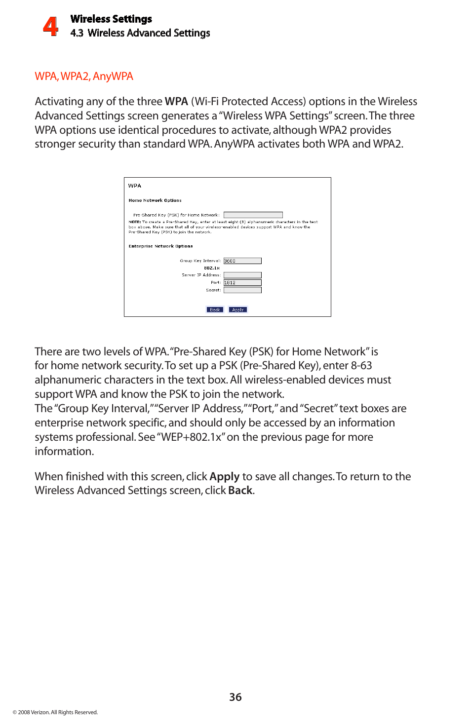 Verizon GT704WGB User Manual | Page 37 / 144