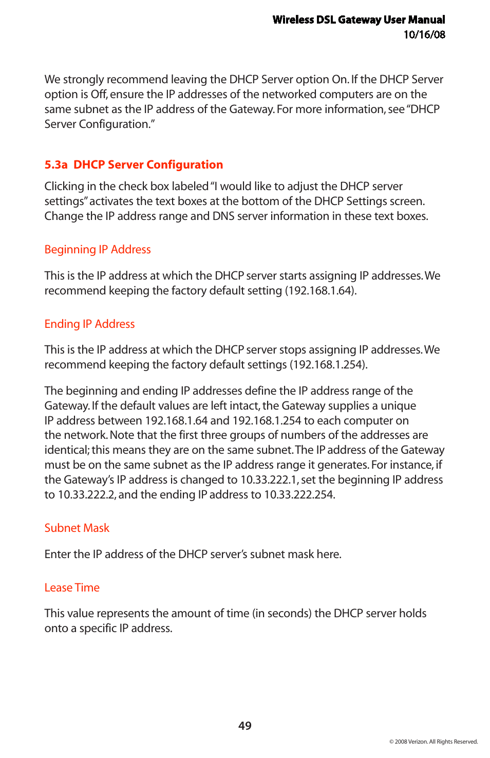 Verizon GT704WGB User Manual | Page 50 / 144
