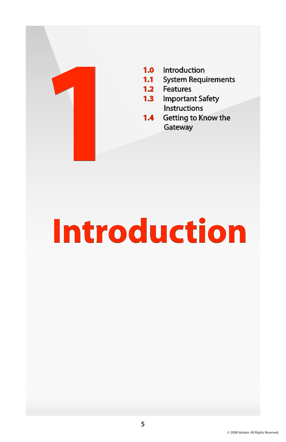 Introduction | Verizon GT704WGB User Manual | Page 6 / 144