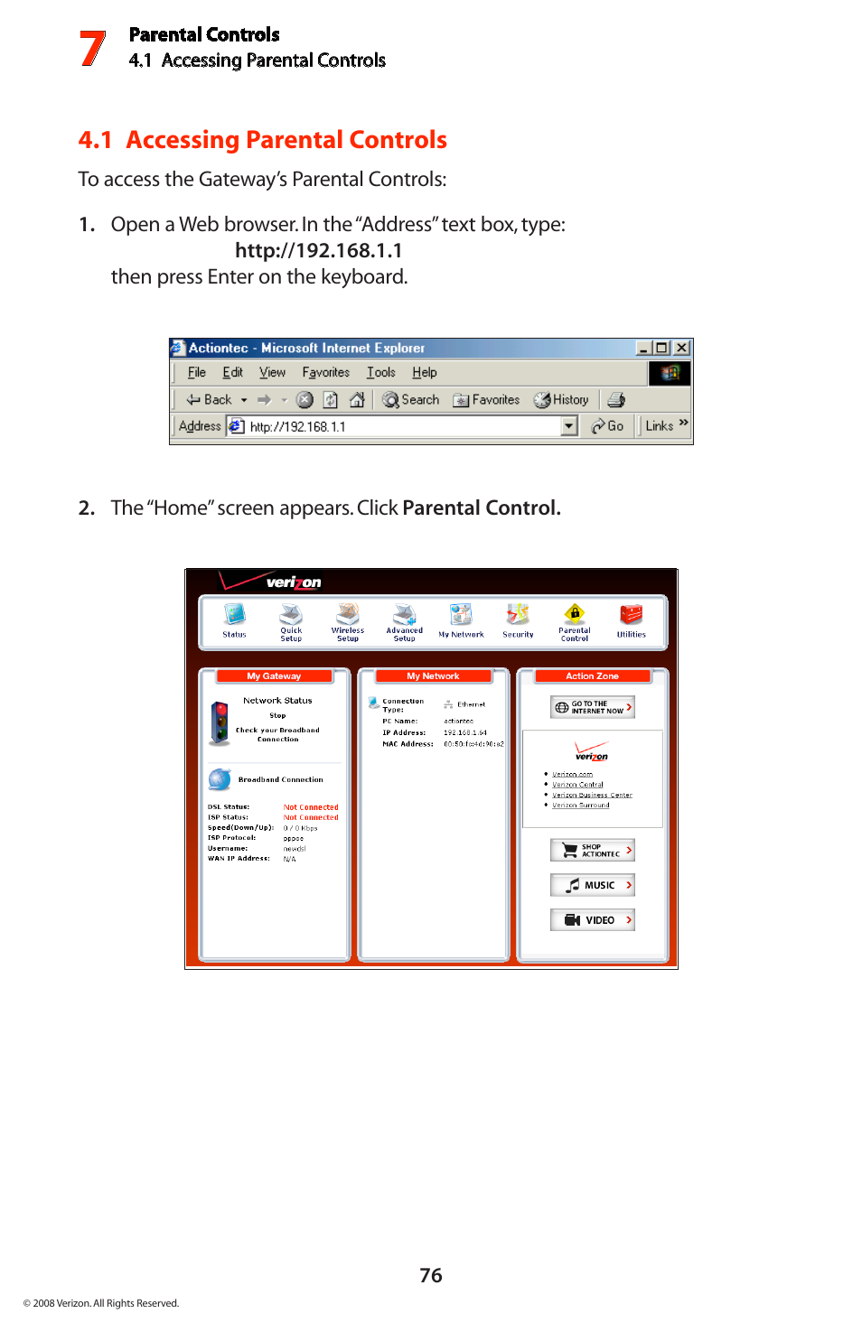 Verizon GT704WGB User Manual | Page 77 / 144