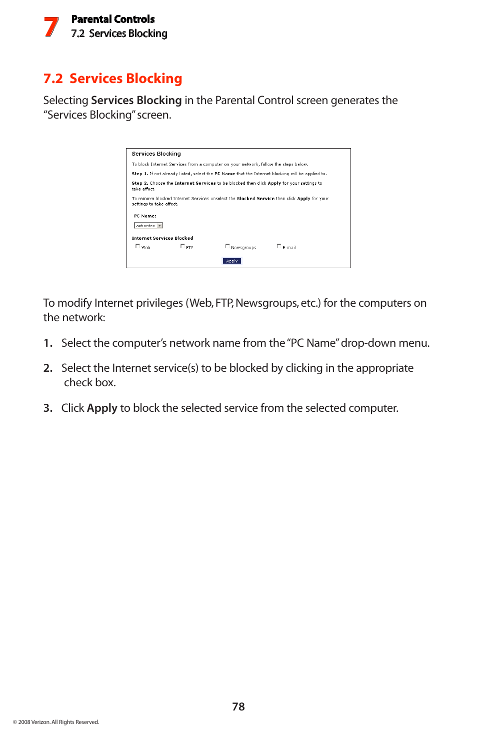 Verizon GT704WGB User Manual | Page 79 / 144