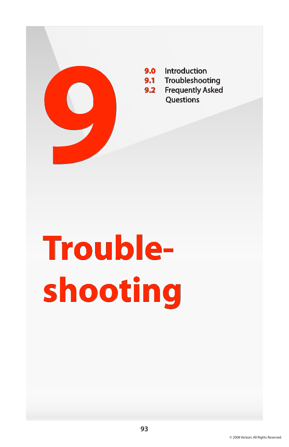 Trouble- shooting | Verizon GT704WGB User Manual | Page 94 / 144