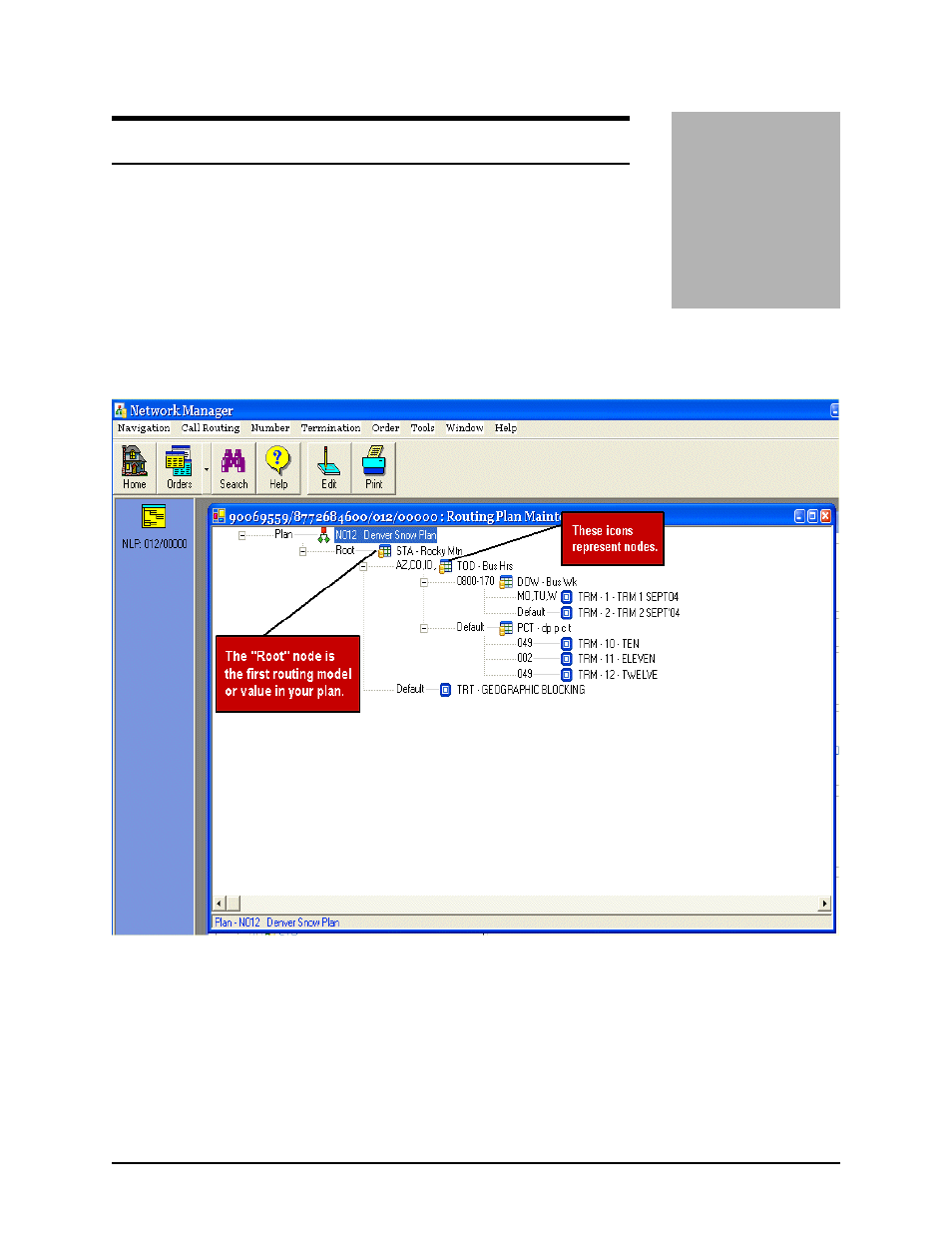 View and print a plan, View and print a plan -1 | Verizon Network Manager Nodes User Manual | Page 19 / 69