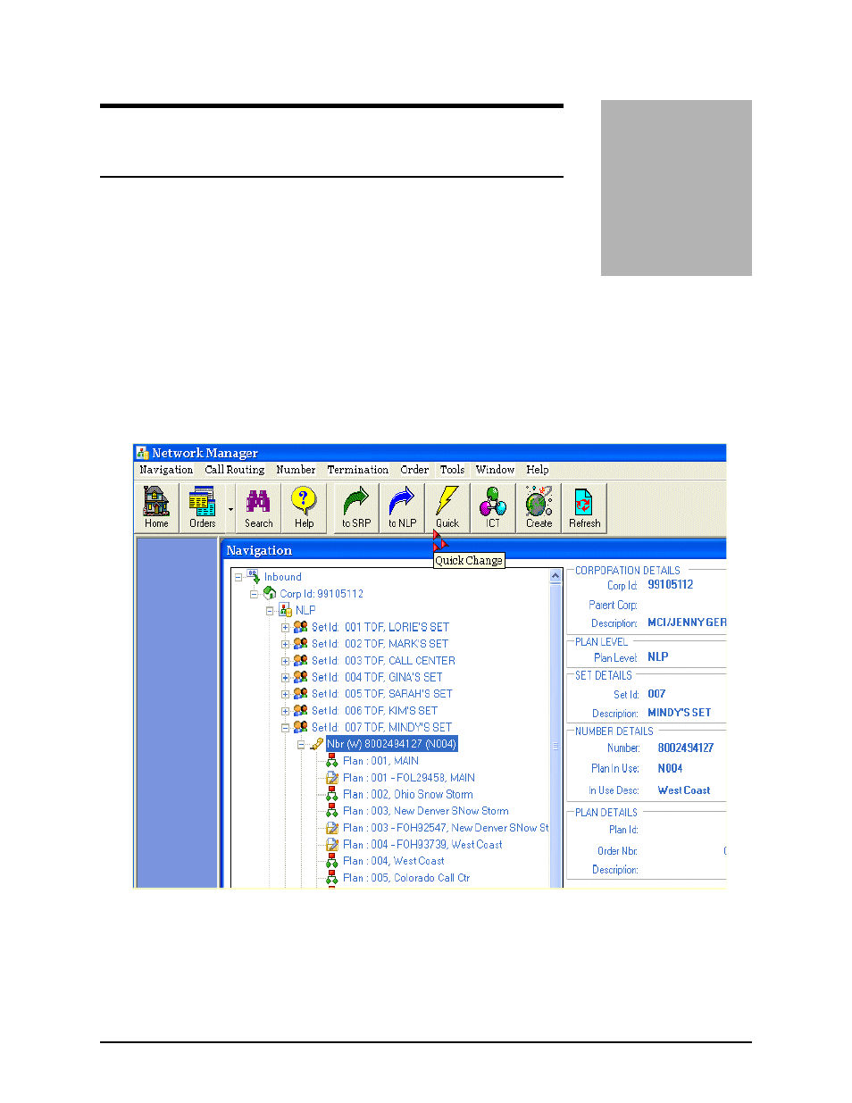 Perform a quick, Perform a quick -1 | Verizon Network Manager Nodes User Manual | Page 29 / 69