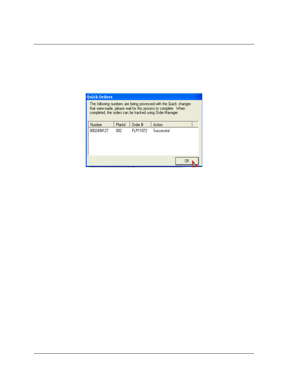 Submit an ict quick order, Submit an ict quick order -15 | Verizon Network Manager Nodes User Manual | Page 43 / 69