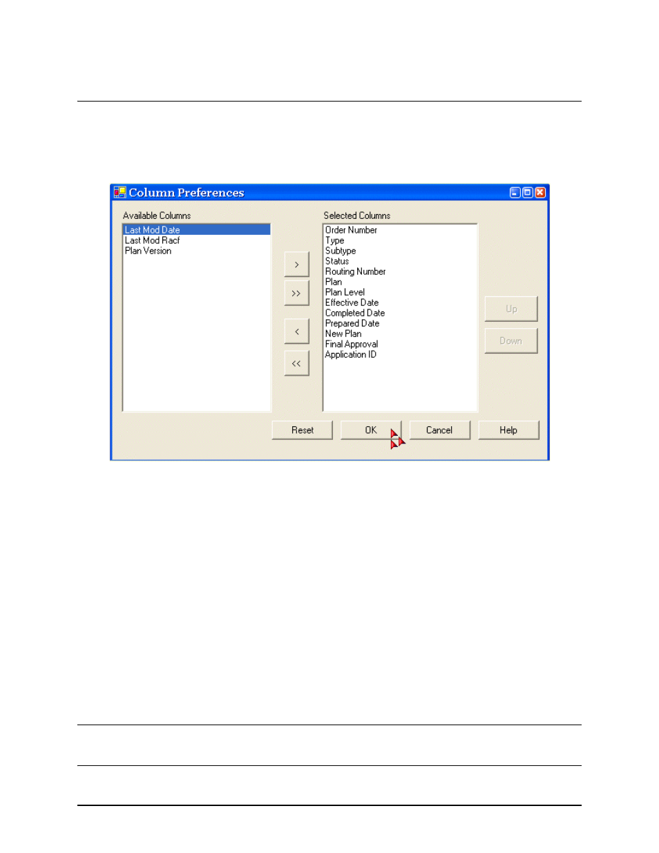 Set column preferences, Set column preferences -3 | Verizon Network Manager Nodes User Manual | Page 59 / 69
