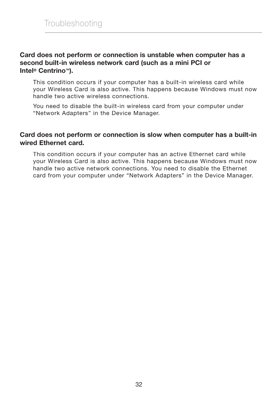 Troubleshooting | Verizon VZ4010 User Manual | Page 34 / 39