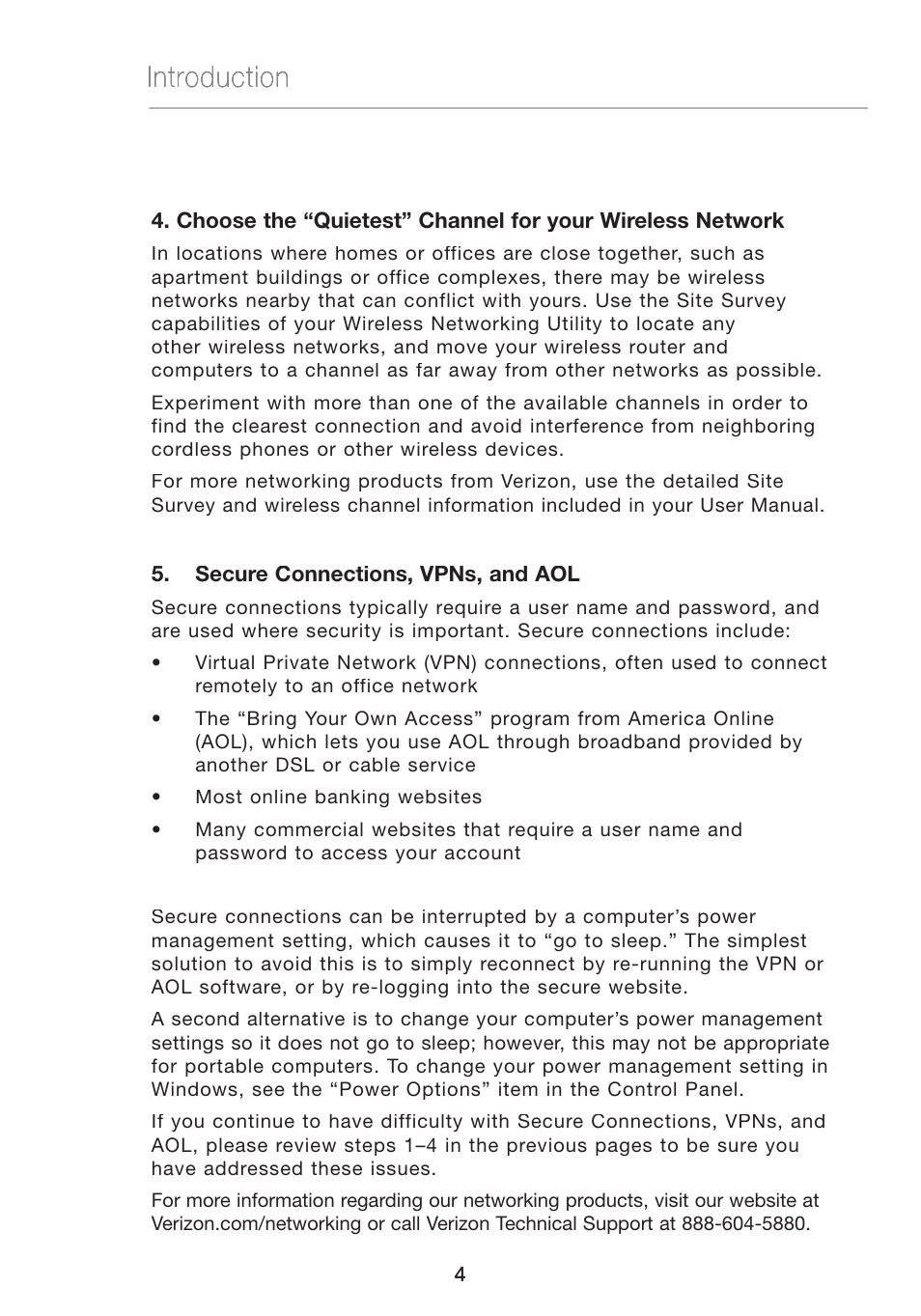 Introduction | Verizon VZ4010 User Manual | Page 6 / 39