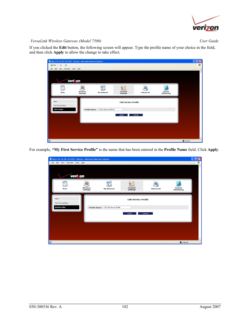 Verizon 7500 User Manual | Page 102 / 186