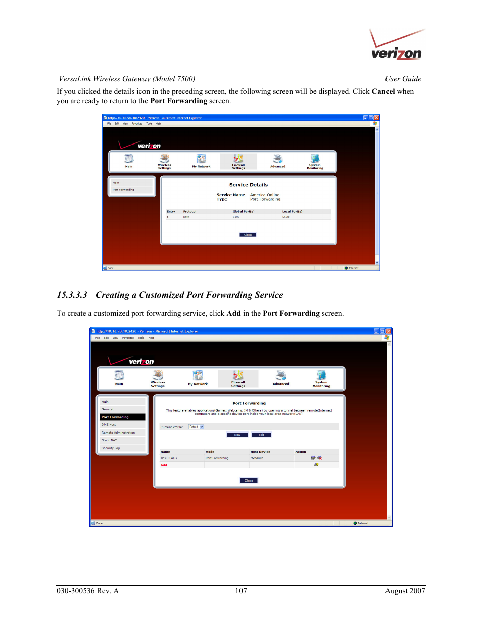 Verizon 7500 User Manual | Page 107 / 186