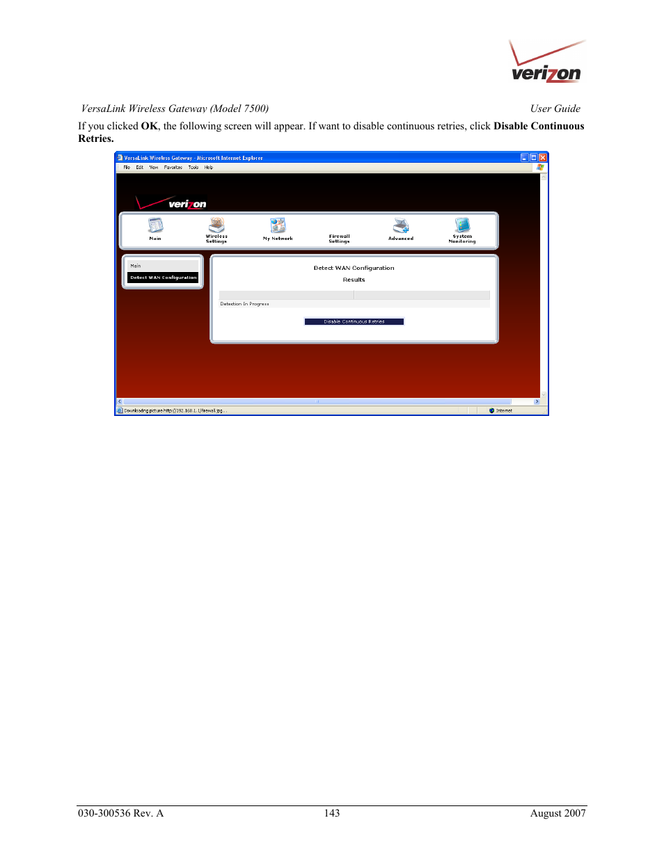 Verizon 7500 User Manual | Page 143 / 186