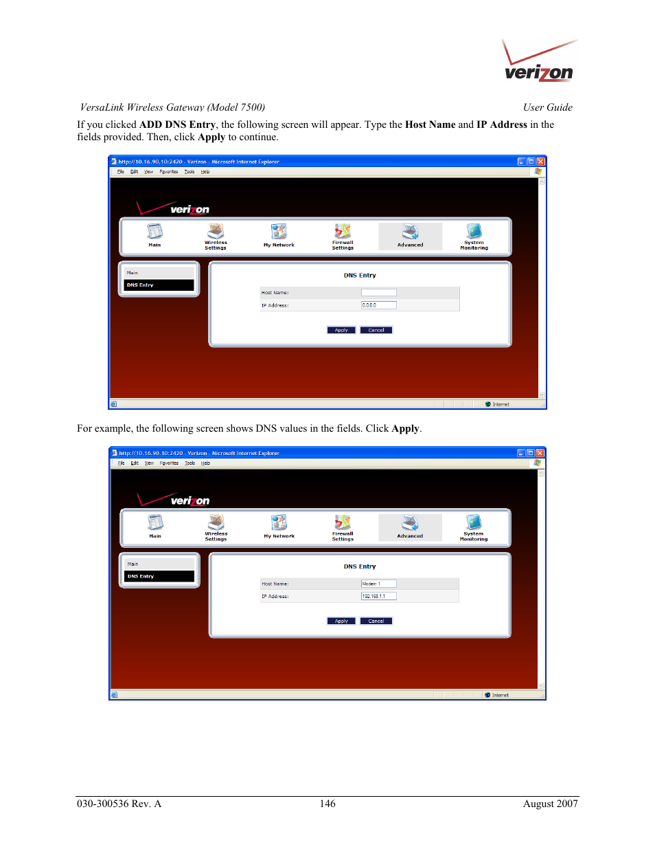 Verizon 7500 User Manual | Page 146 / 186