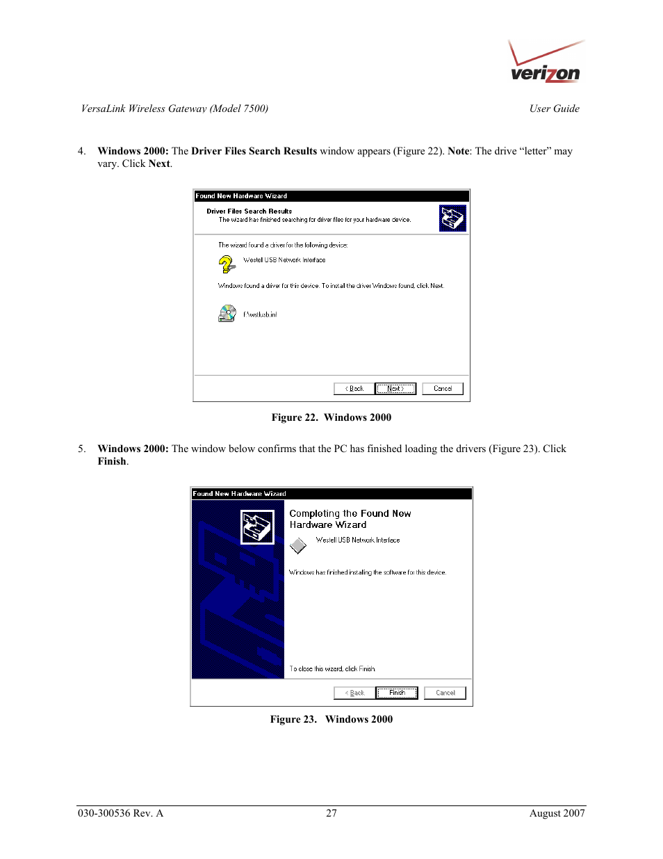 Verizon 7500 User Manual | Page 27 / 186