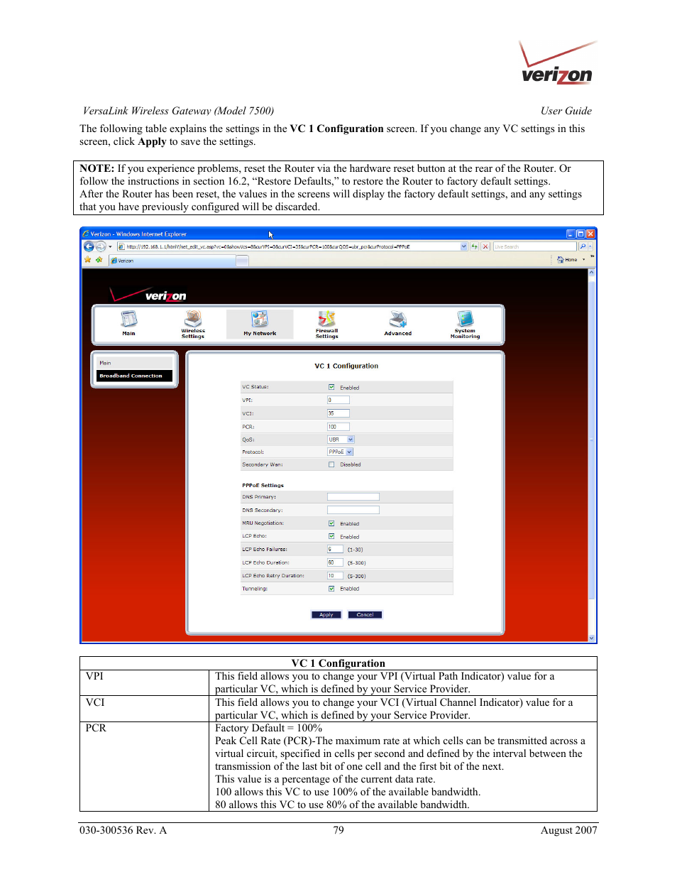 Verizon 7500 User Manual | Page 79 / 186