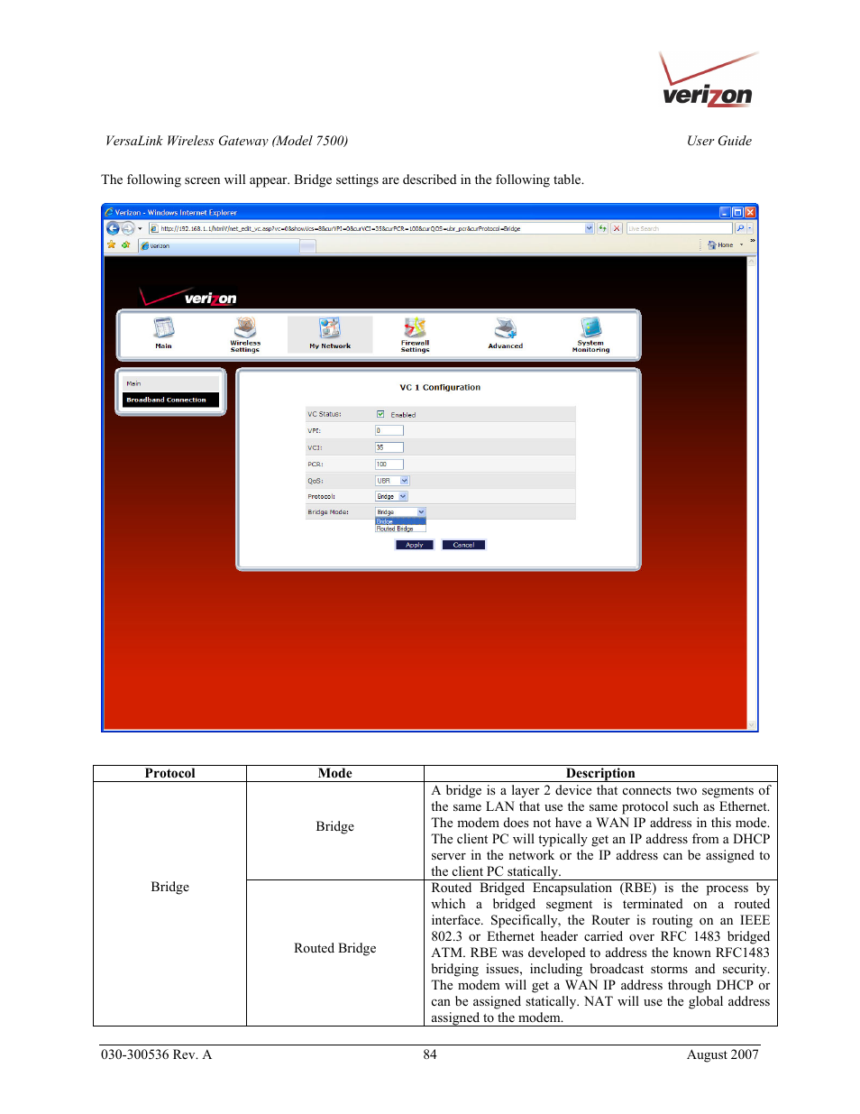 Verizon 7500 User Manual | Page 84 / 186