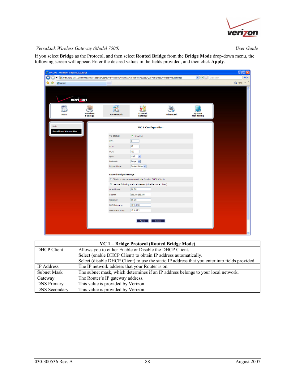 Verizon 7500 User Manual | Page 88 / 186