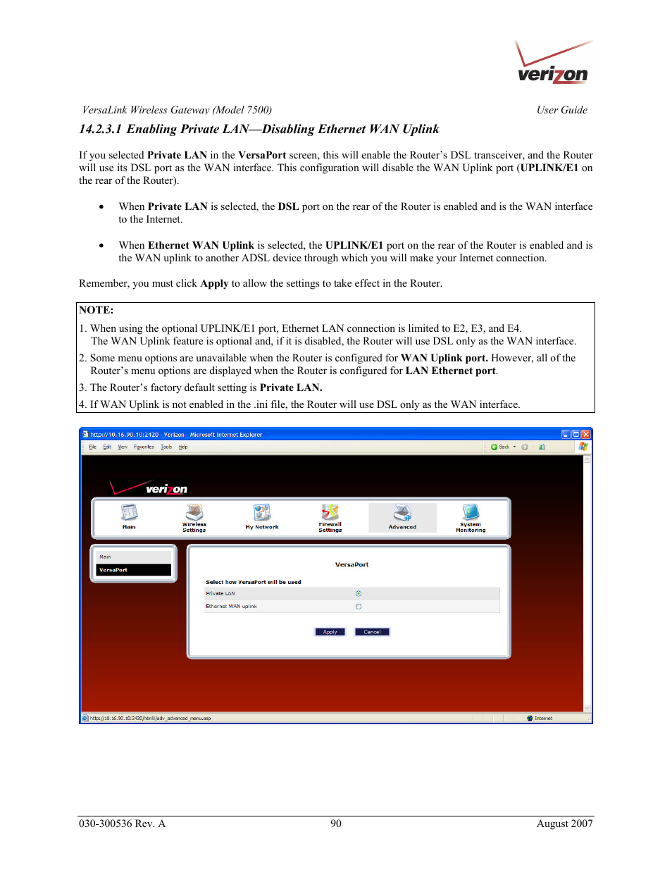 Verizon 7500 User Manual | Page 90 / 186