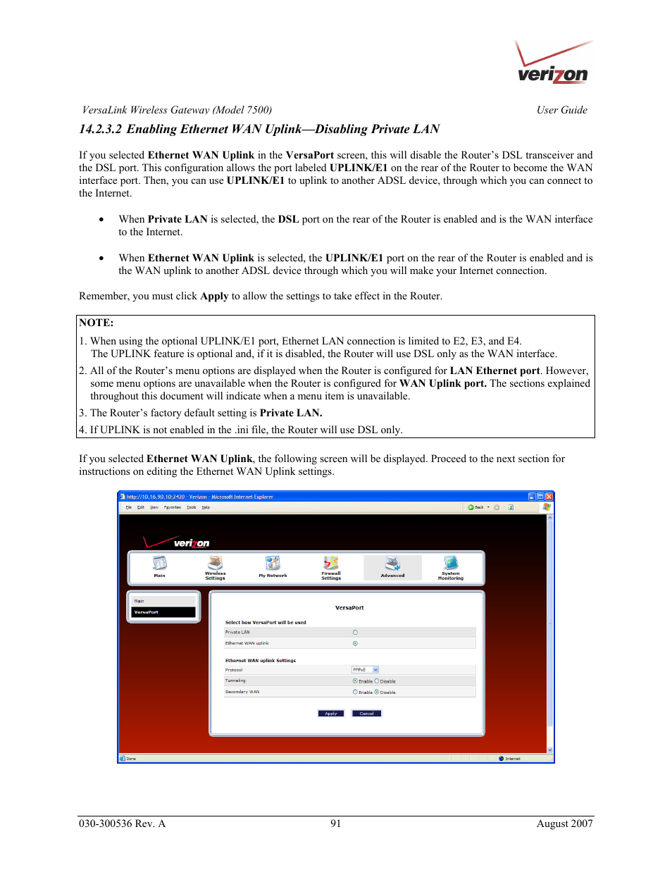 Verizon 7500 User Manual | Page 91 / 186