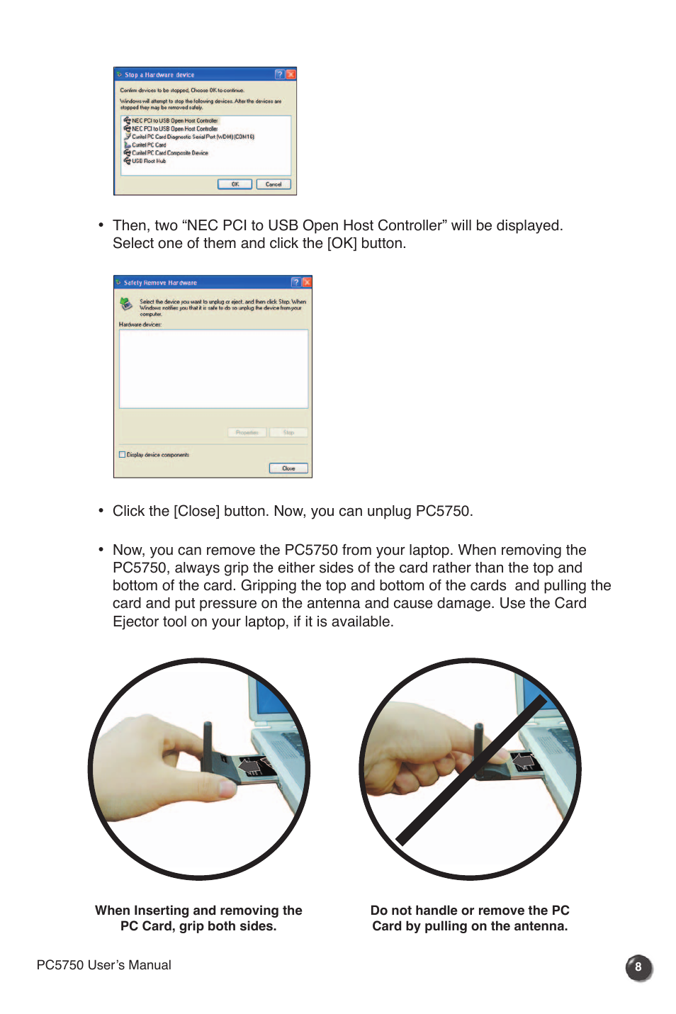 Verizon PC5750 User Manual | Page 10 / 18