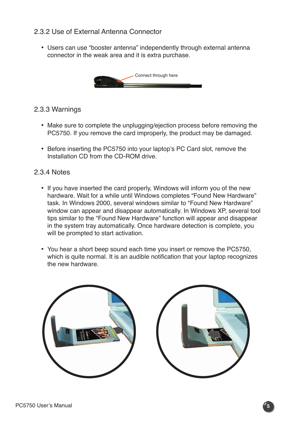 Verizon PC5750 User Manual | Page 7 / 18