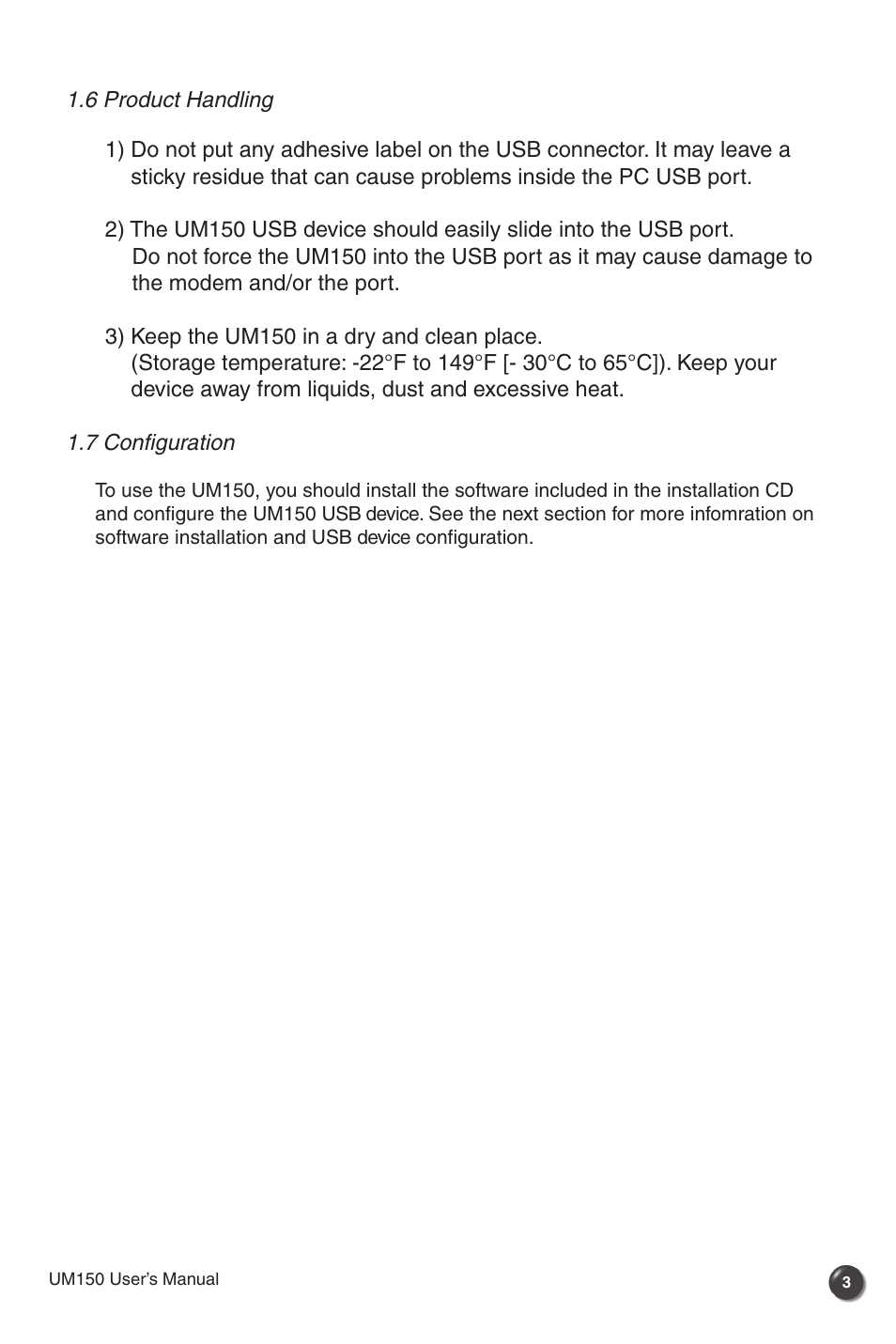 Verizon UM150 User Manual | Page 5 / 20
