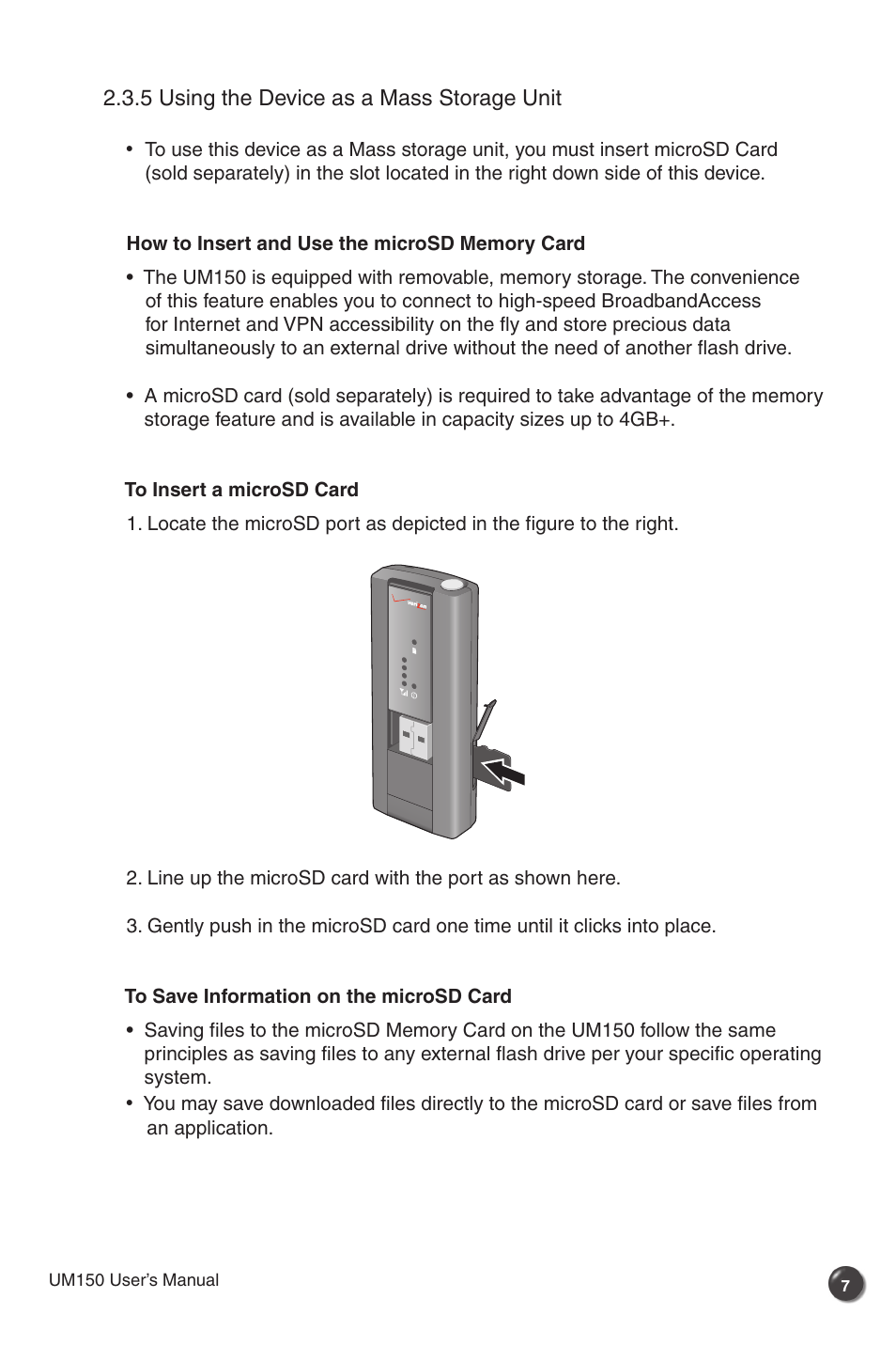 Verizon UM150 User Manual | Page 9 / 20