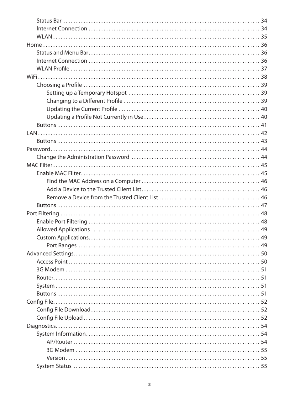 Verizon Wireless Intelligent Mobile Hotspot MiFi 2200 User Manual | Page 4 / 80