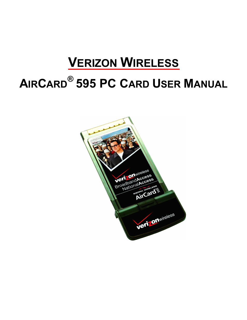 Verizon 595 User Manual | 12 pages