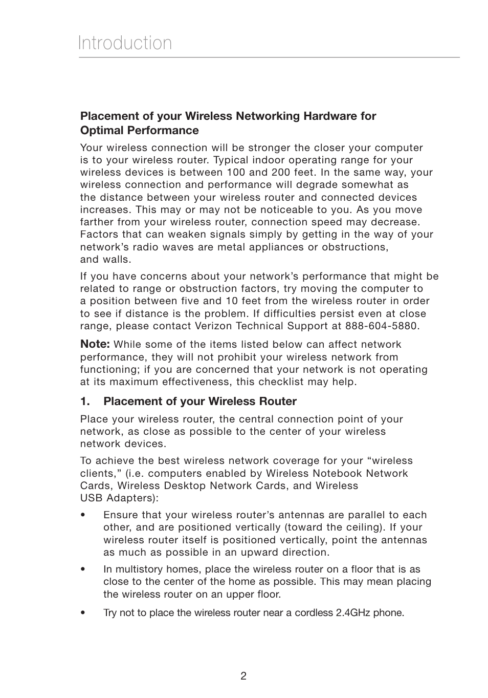 Introduction | Verizon VZ4000 User Manual | Page 4 / 41