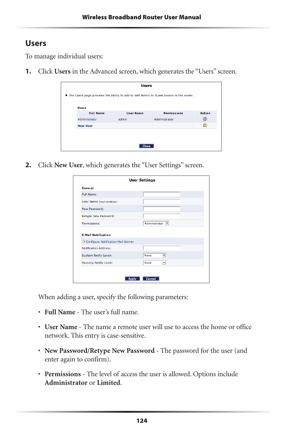 Users | Verizon MI424WR User Manual | Page 129 / 163