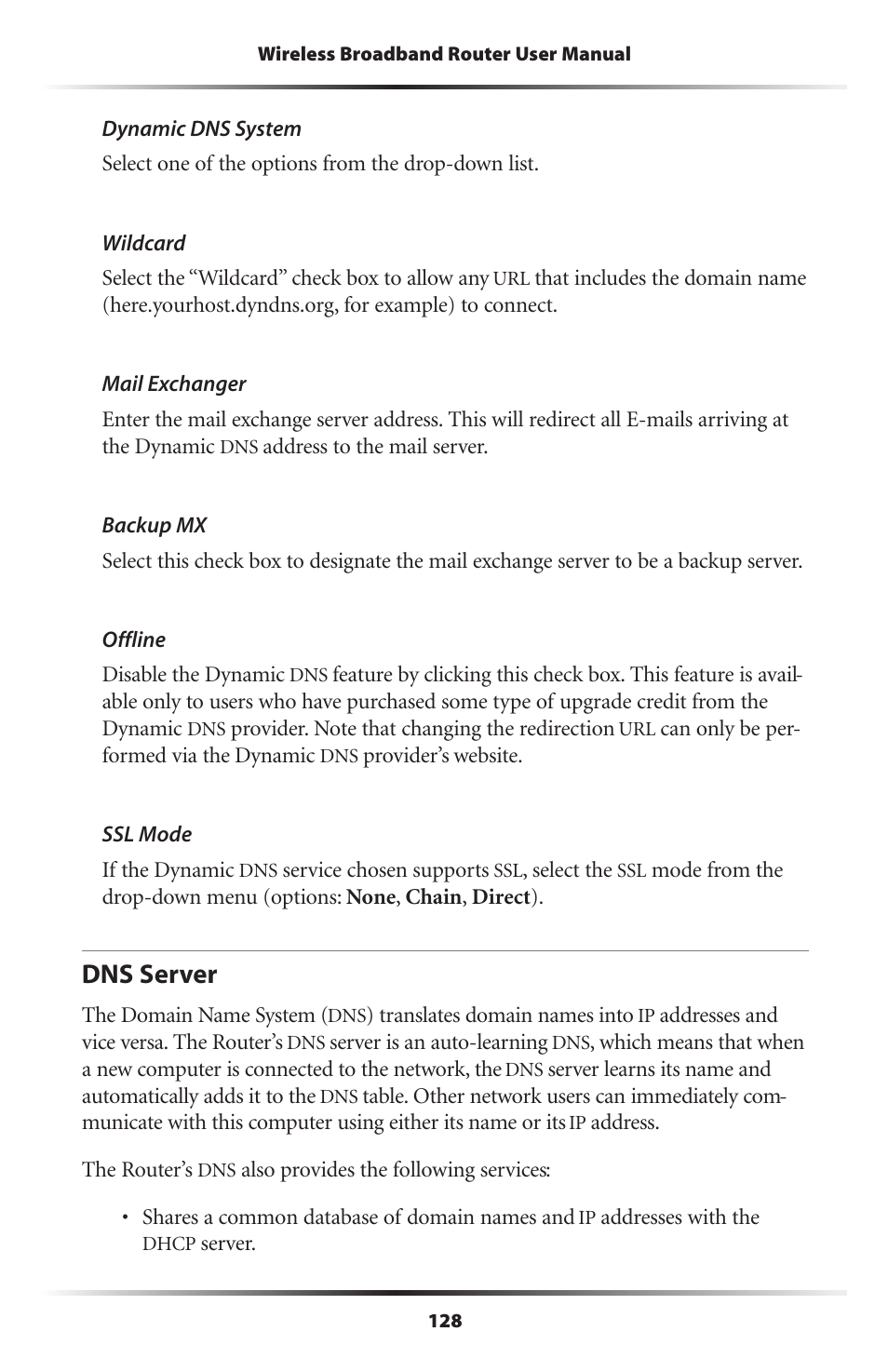 Dns server | Verizon MI424WR User Manual | Page 133 / 163