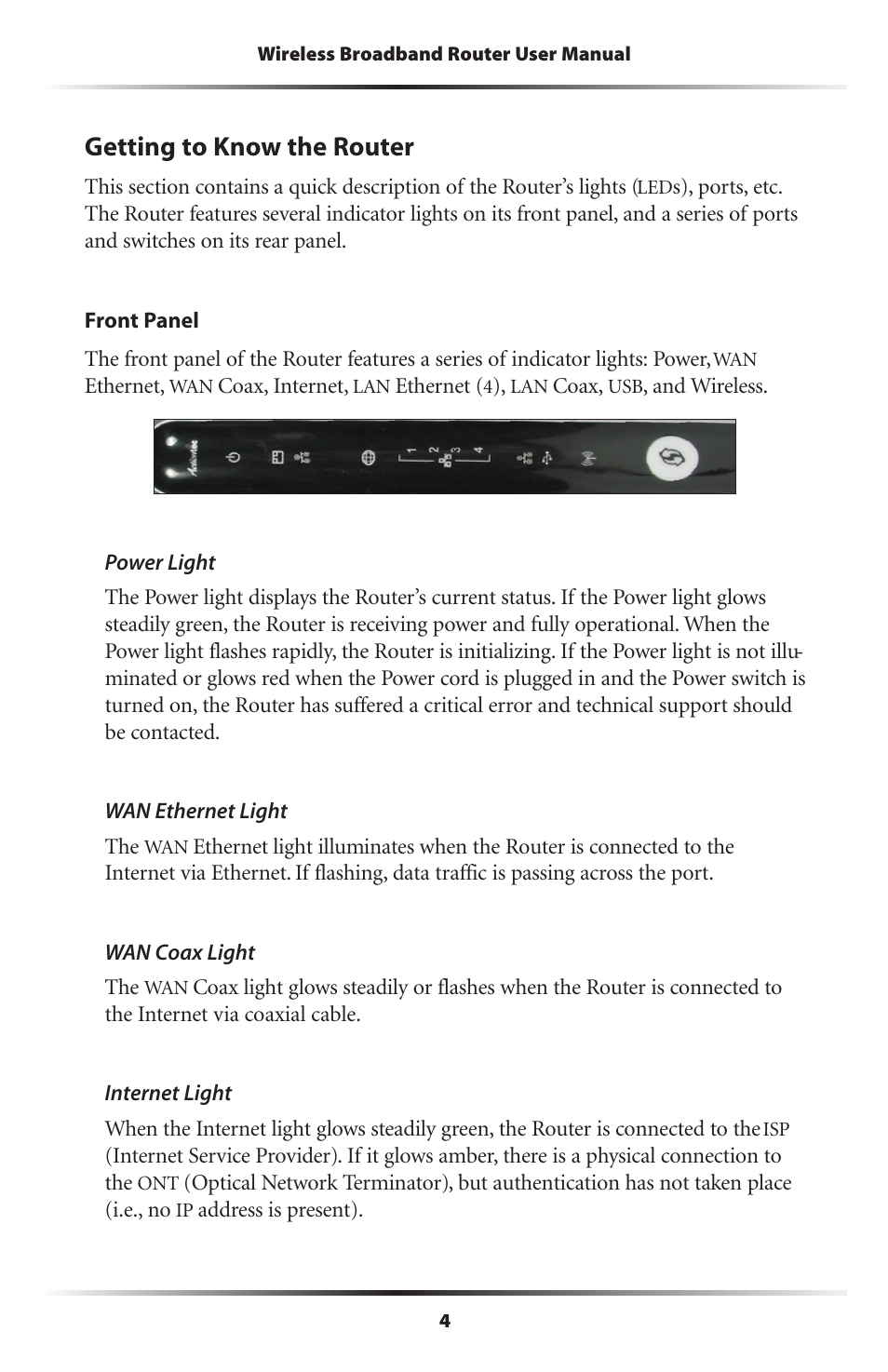 Getting to know the router | Verizon MI424WR User Manual | Page 9 / 163